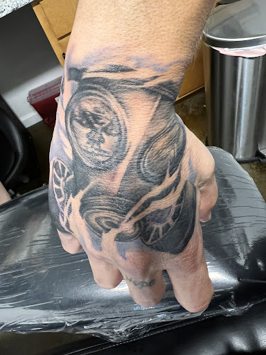 Explore tattoo shoulder ideas, creative tattoo ideas in Roanoke, available at Valkyrie Tattoo Studio