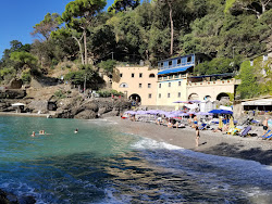 Foto von Spiaggia di San Fruttuoso mit kleine bucht