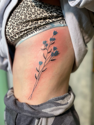 Explore female foot tattoo ideas, creative tattoo ideas in Scranton, available at Black Sheep Tattoo & Piercing Studio