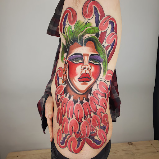 Explore minimalist star wars tattoo ideas, creative tattoo ideas in Kearney, available at Bread N Butter Tattoo