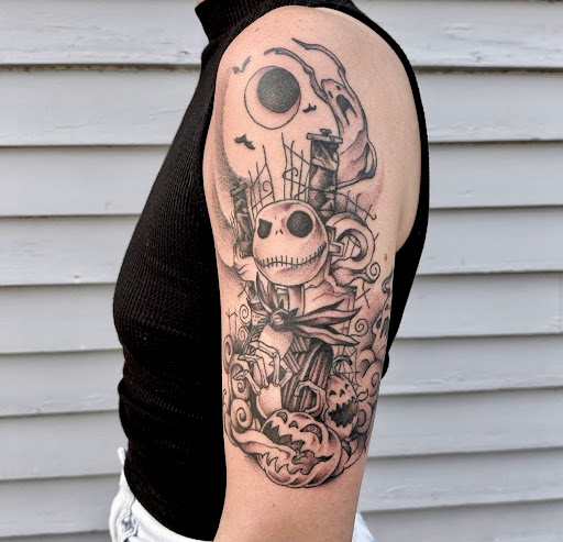 Explore grief tattoos ideas, creative tattoo ideas in Portsmouth, available at Grim North Tattoo and Piercing