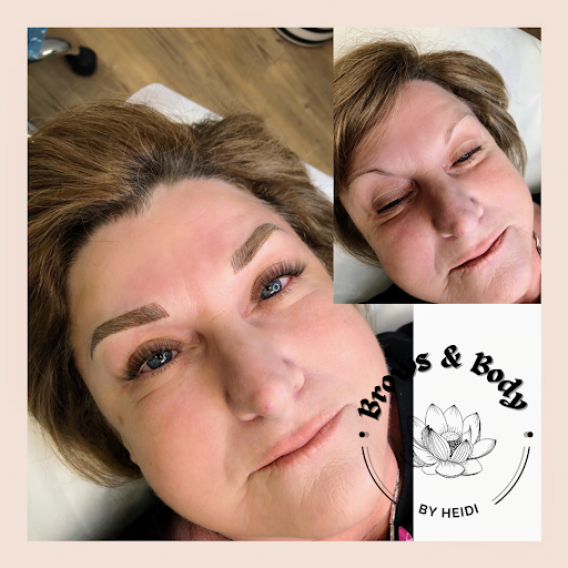 Explore simple thigh tattoo ideas, creative tattoo ideas in Johnston, available at Brows & Body