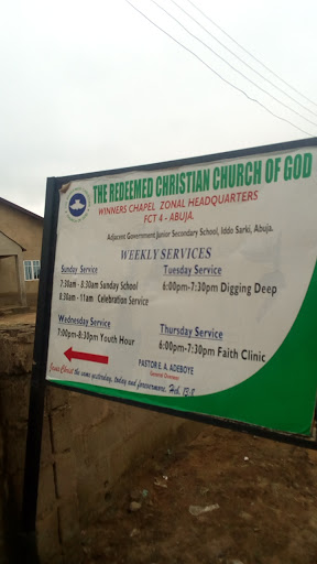 Redeem Christian Church Of God, Iddo Sarki, Iddo Sarki Primary School, iddo sarki, Nigeria, Place of Worship, state Federal Capital Territory