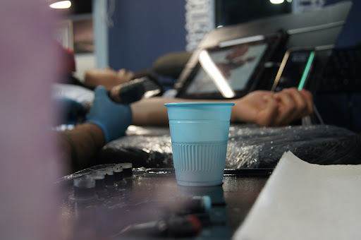 Explore front thigh tattoo ideas for women, creative tattoo ideas in West Covina, available at Living Dreams Tattoo Shop