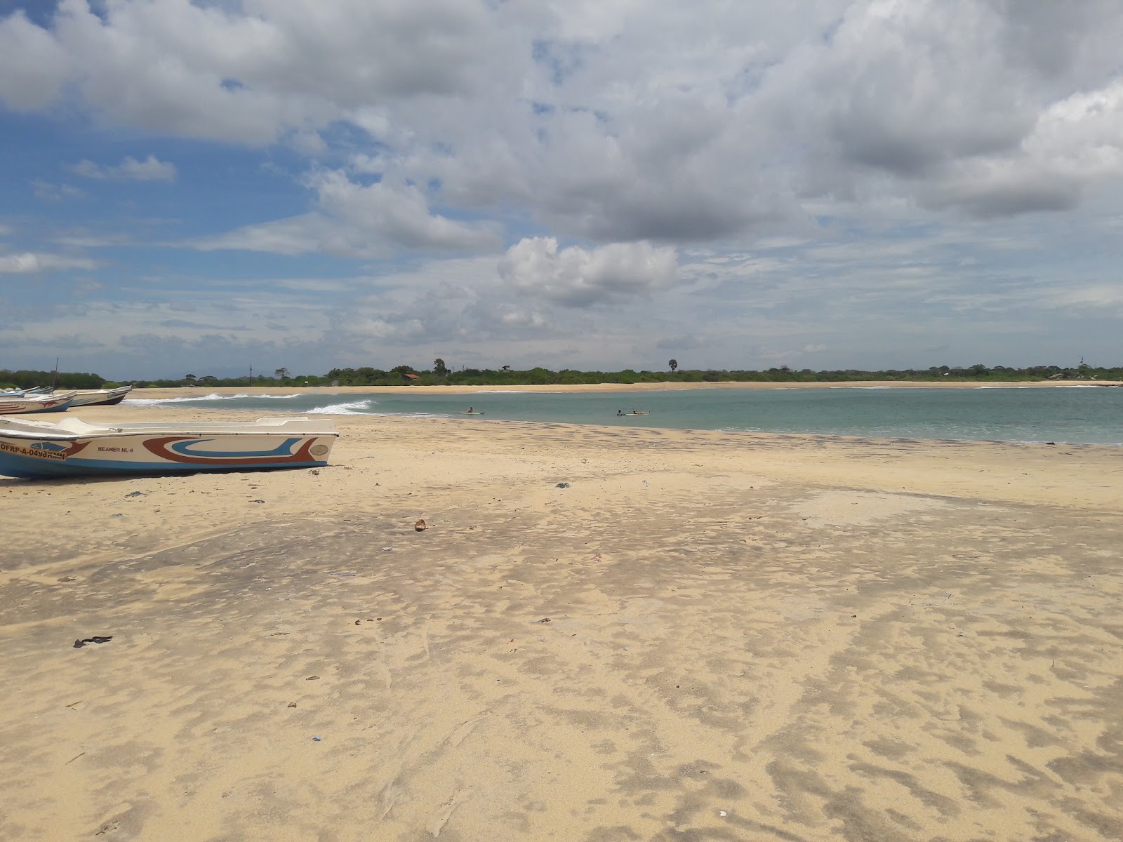 Panama Central Beach的照片 带有长直海岸