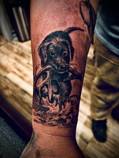 Explore small harry potter tattoo ideas, creative tattoo ideas in Brunswick, available at Brunswick Tattoo Company