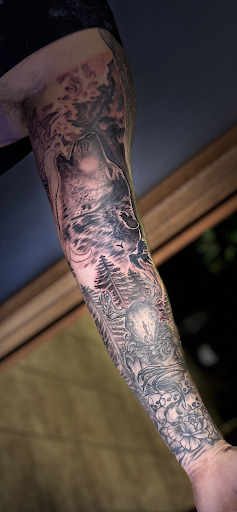 Explore tattoo ideas for cosmetologist, creative tattoo ideas in Osage Beach, available at Lake Ozark Tattoo and Hair Studio