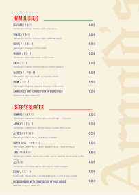 Carte du Arnold's à Florence