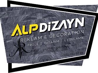 Alp Dizayn Reklam Dekorasyon Proje Tasarım Uygulama