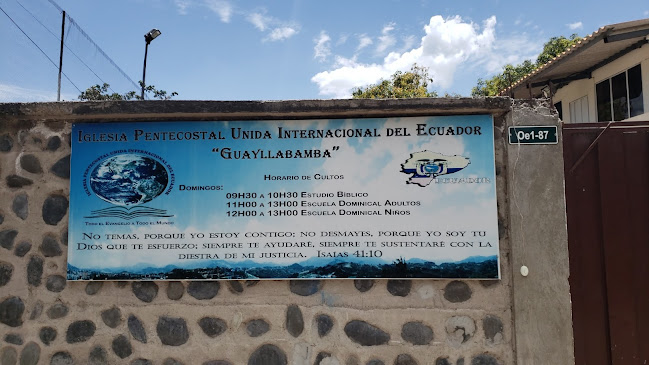 Comentarios y opiniones de Iglesia pentecostal unidad internacional del Ecuador Guayllabamba