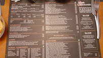 Restaurant français Crèpes et Coquillages à Cancale (le menu)