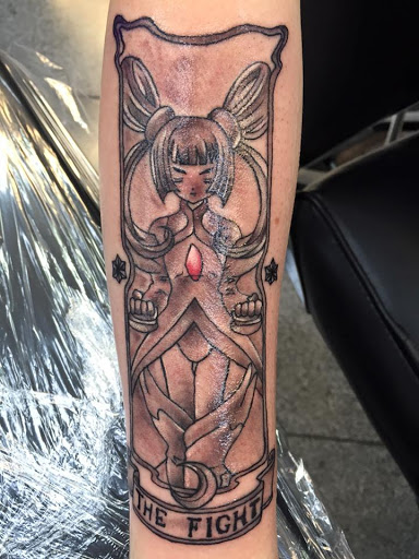 Explore german shepherd tattoo ideas, creative tattoo ideas in Fort Worth, available at Fort Worth Tattoo Shop