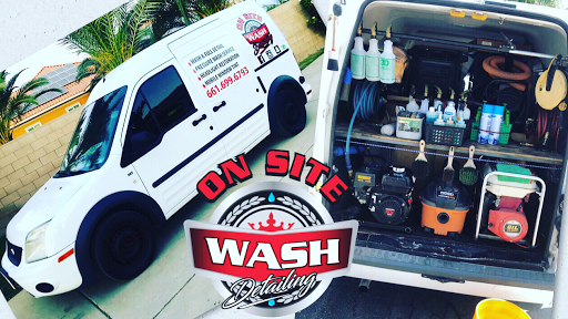 On-site wash Mobile wash and detail