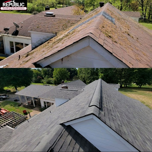 Roofing Contractor «Republic Roofing & Restoration», reviews and photos, 91 Peyton Pkwy #101, Collierville, TN 38017, USA