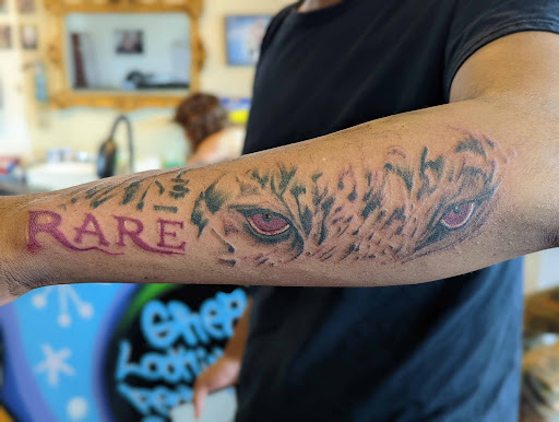 Explore daughters name tattoo ideas for dad, creative tattoo ideas in New Orleans, available at Catahoula Tattoo 