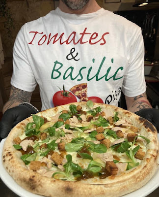 Tomates Et Basilic Pizza à Camarsac