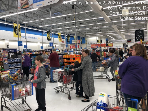 Department Store «Walmart Supercenter», reviews and photos, 2801 Commerce Dr, Coralville, IA 52241, USA