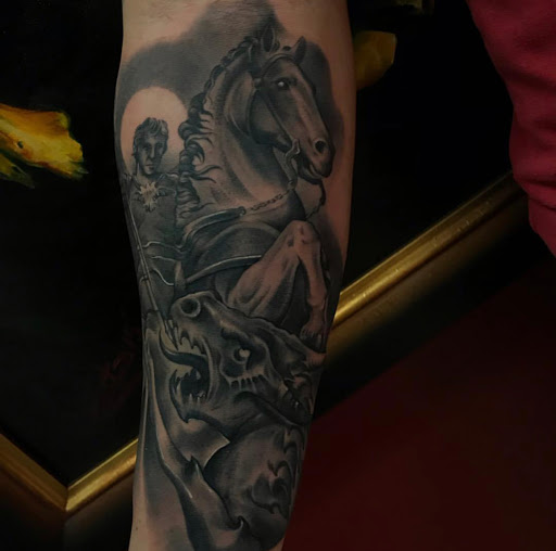 Explore small tattoo ideas with names, creative tattoo ideas in Katy, available at Artistic Impressions Tattoo Studio