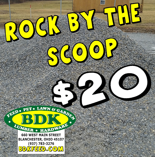 Hardware Store «BDK Hardware, Lumber and Feed», reviews and photos, 660 W Main St, Blanchester, OH 45107, USA