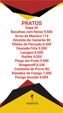 Morriña, Taverna do Norte à Porto carte