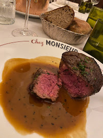 Filet mignon du Restaurant français Chez Monsieur à Paris - n°13