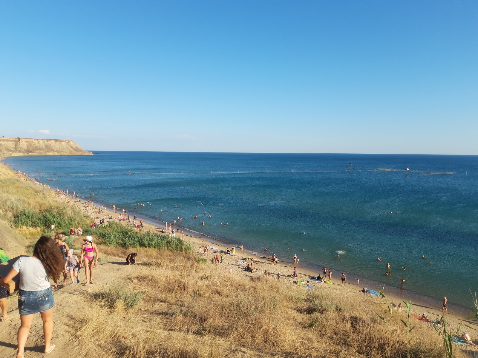 Foto av Plyazh Volna med lång rak strand
