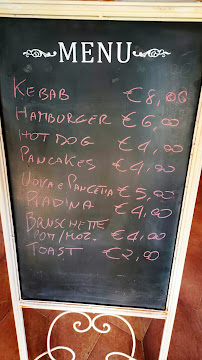 Menu du La Tana dell'Orso à Roburent