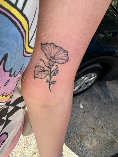 Explore bass fishing tattoo ideas, creative tattoo ideas in Athens, available at Pink Goblin Tattoo & Piercing