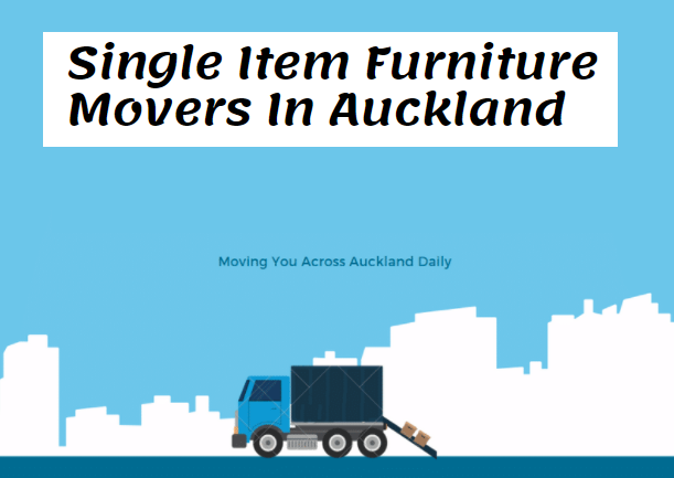 Single Item Furniture Movers - Auckland