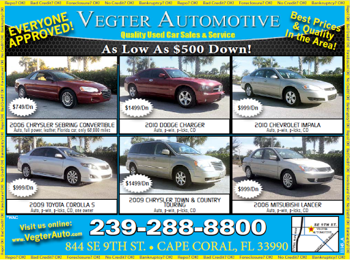 Used Car Dealer «Vegter Automotive», reviews and photos, 844 SE 9th St, Cape Coral, FL 33990, USA