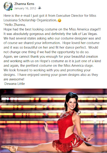 Fashion Designer «Zhanna Kens Custom Dresses and Dancewear», reviews and photos, 2007 20th Ave Pkwy, Indian Rocks Beach, FL 33785, USA