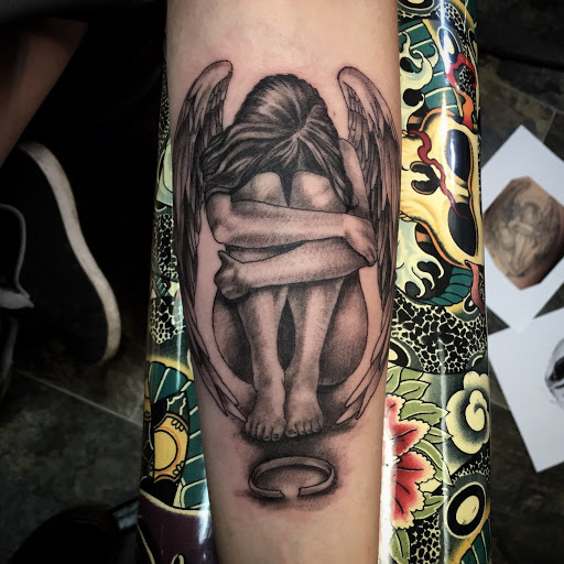 Explore holy tattoo ideas, creative tattoo ideas in Clarksburg, available at Art & Soul Studio Of Tattoo