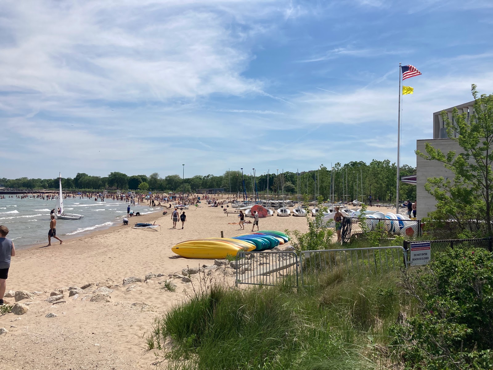 Fotografija Clark Street Beach z prostorna obala