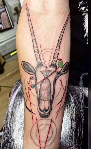 Explore mother of 4 tattoo ideas, creative tattoo ideas in Ridgewood, available at Cosmic Wizard Tattoo & 3DUV Gallery