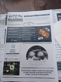 Place des Oliviers Hénin-Beaumont à Hénin-Beaumont menu