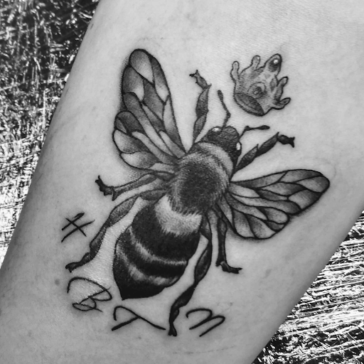 Explore blackwork tattoo ideas, creative tattoo ideas in Houlton, available at Crowes Tattoos