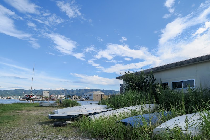 金沢大学ヨット艇庫