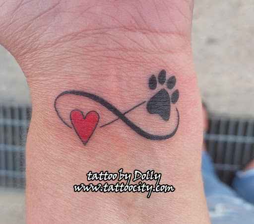 Explore stroke tattoo ideas, creative tattoo ideas in Lockport, available at Tattoo City by Larry Brogan
