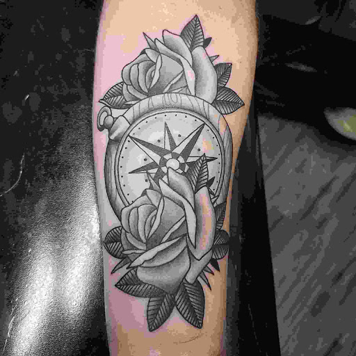 Explore colourful tattoo ideas, creative tattoo ideas in Atlanta, available at Black Cloud Tattoo and Piercing