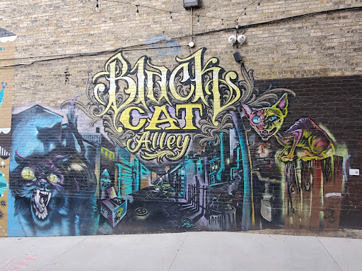 Tourist Attraction «Black Cat Mural Alley», reviews and photos, N Farwell Ave, Milwaukee, WI 53202, USA