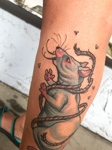 Explore horror tattoo ideas simple, creative tattoo ideas in Marietta, available at The Queen Bee Tattoo and Piercing Parlour