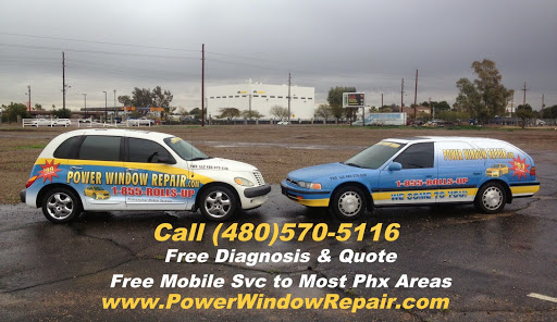 Car Repair and Maintenance «Power Window Repair - Windows, Door Locks & More», reviews and photos, 2439 E McDowell Rd, Phoenix, AZ 85008, USA