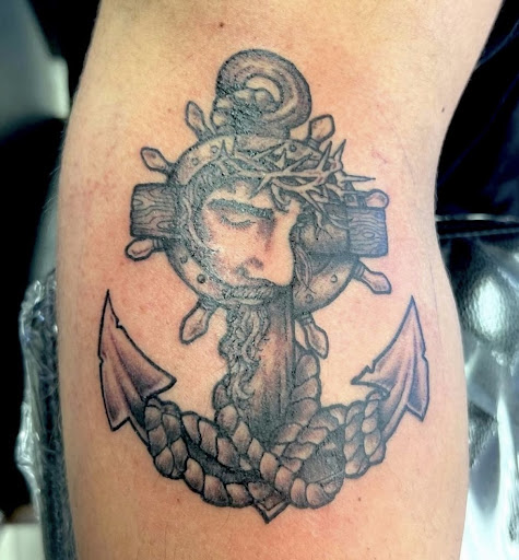 Explore one punch man tattoo ideas, creative tattoo ideas in San Diego, available at Saints And Sinners Tattoo Shop