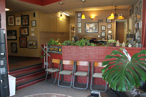 Explore linear tattoos ideas, creative tattoo ideas in Omaha, available at Liquid Courage Tattoos