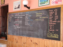 Carte du Trattoria del Borgo à Senigallia