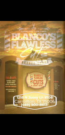 Barber Shop «BLANCO FLAWLESS FIRM BARBER SHOP», reviews and photos, 3128 Forest Ln #104, Dallas, TX 75234, USA