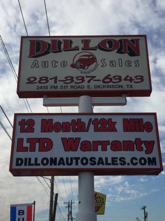 Used Truck Dealer «Dillon Auto Sales», reviews and photos, 2415 Main St, Dickinson, TX 77539, USA