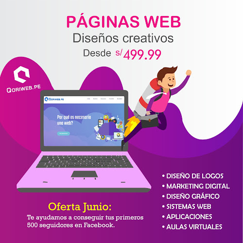 Opiniones de Qoriweb en Cañete - Diseñador de sitios Web