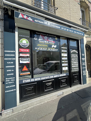 Artisan M. K. Couvreur à Colombes