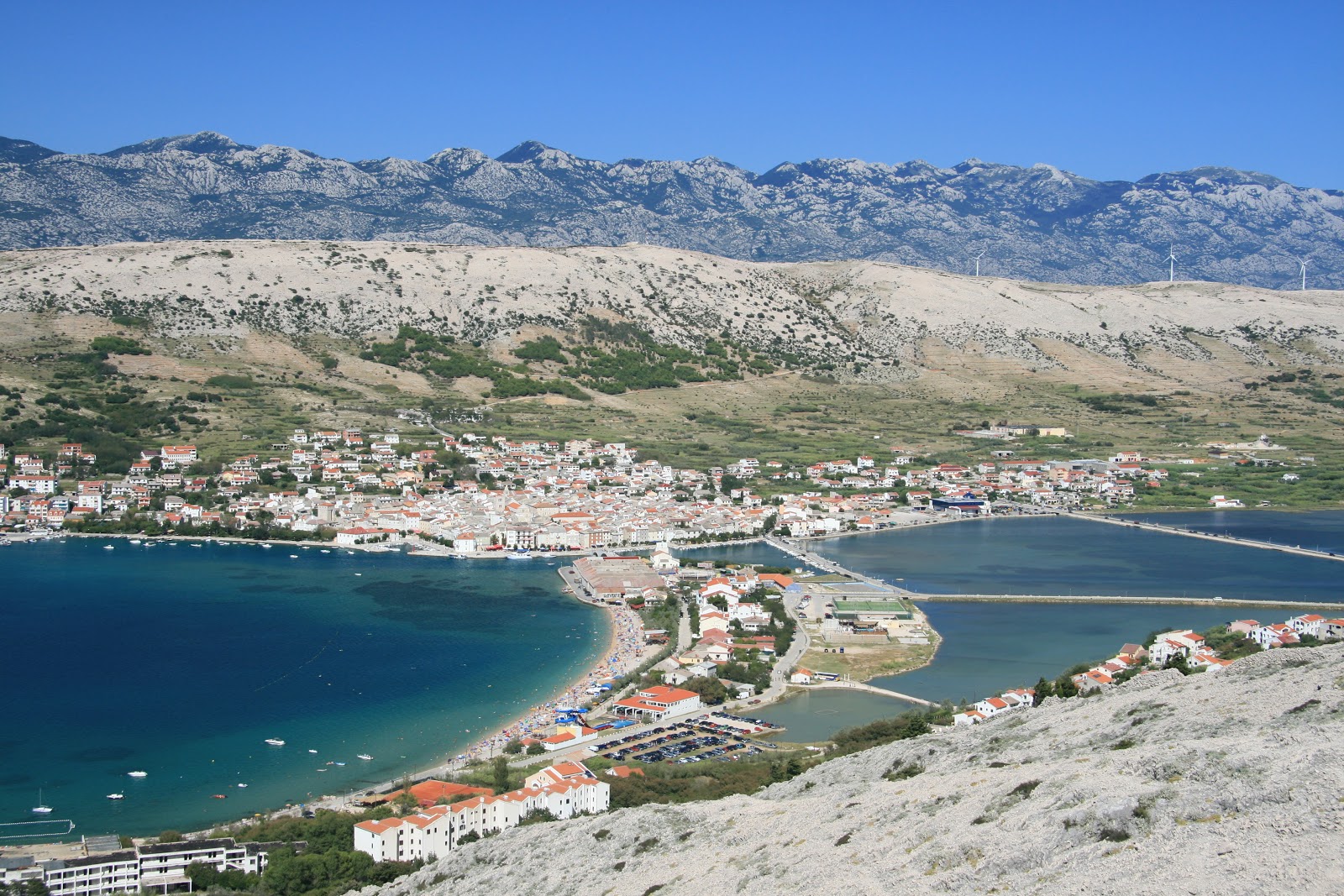 Photo de Plage Principale de Pag avec un niveau de propreté de très propre